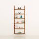 Danish teak shelving unit in Cadovius style, 1960s