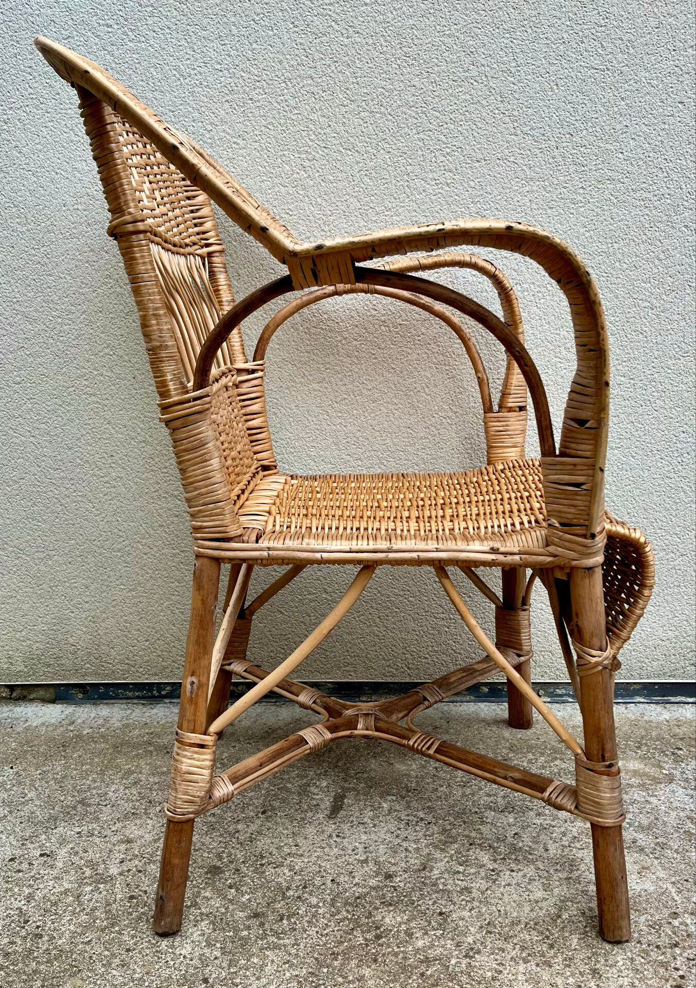 Fauteuil en rotin 