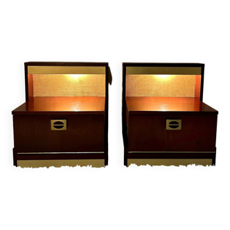 70s/80s designer bedside tables