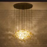 Important cluster chandelier in Murano