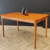 Mid century extendable dining table vintage