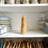 Théière en grès émaillé beige