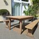 Table de ferme et ses 2 bancs