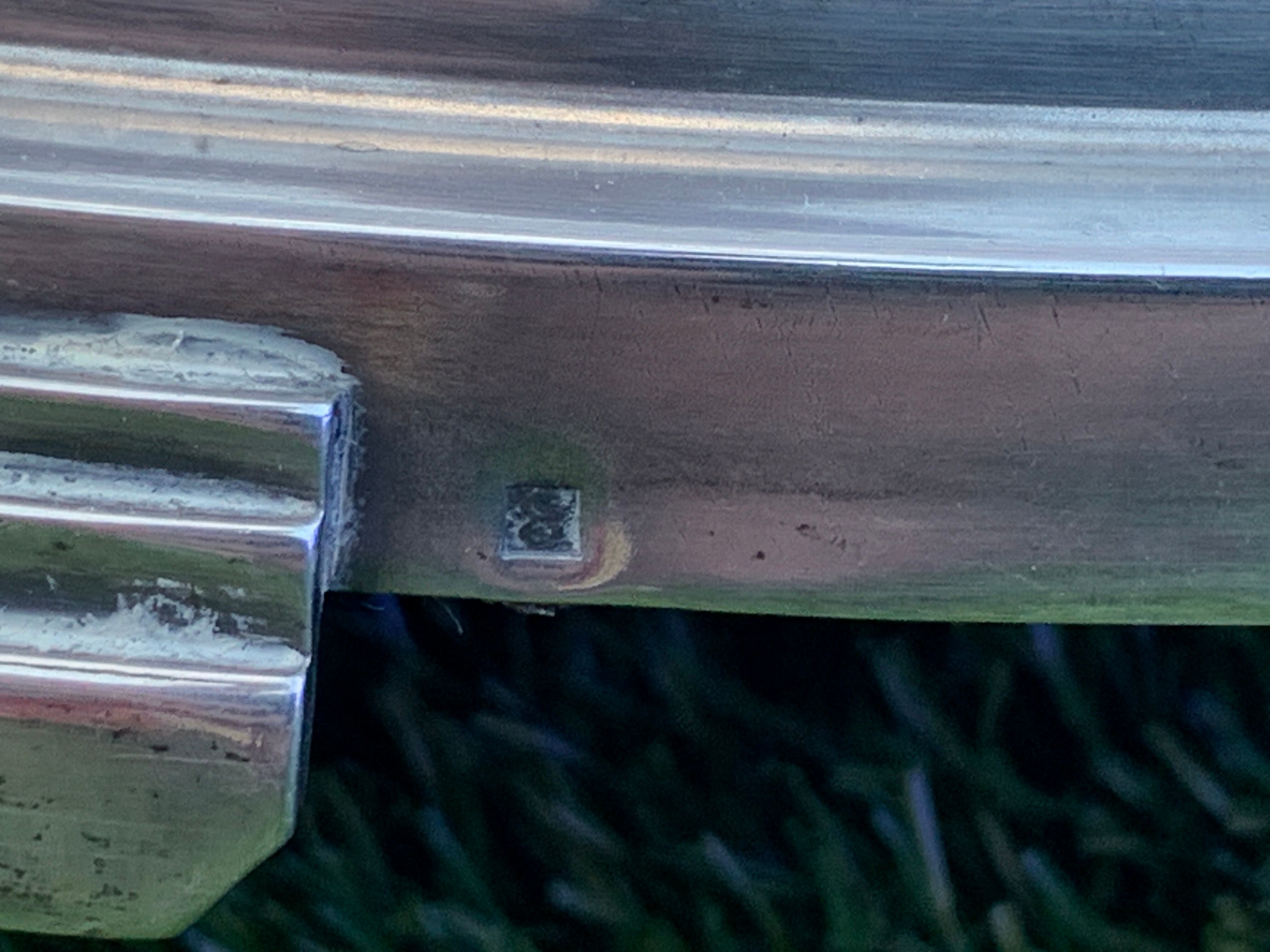 Christofle presentation tray in metal