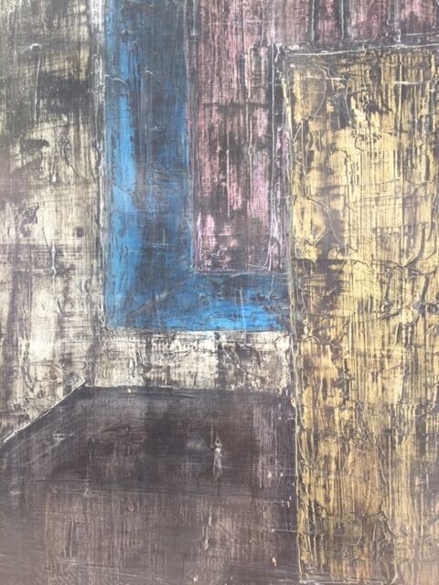 Abstract composition by Marcel Lenoir "City 91"