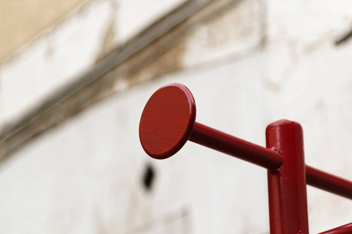 Vintage 80s coat rack