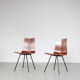 1950s “GA” Chairs by Hans Bellmann for Horgen-Glarus, Switzerland