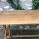 Old folding table