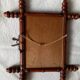 Bamboo framed mirror 19th century