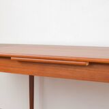 Mid-Century Danish Teak Extendable Dining Table, 1960s.