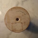Travertine roller vase h=17cm