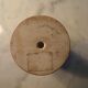 Travertine roller vase h=17cm