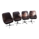 Chaises  pivotantes année 60/70