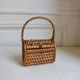 Panier en bois et en osier