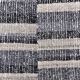 Tapis Kilim bleu marine et beige