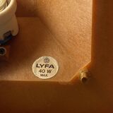 1 of 2 Bent Karlby Kvadrille wall table lamp for Lyfa, Denmark 1960s