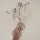 Murano glass wall lights – Italy - Gold