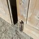 Pair of old fir doors 113x232