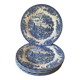 6 assiettes plates Churchill