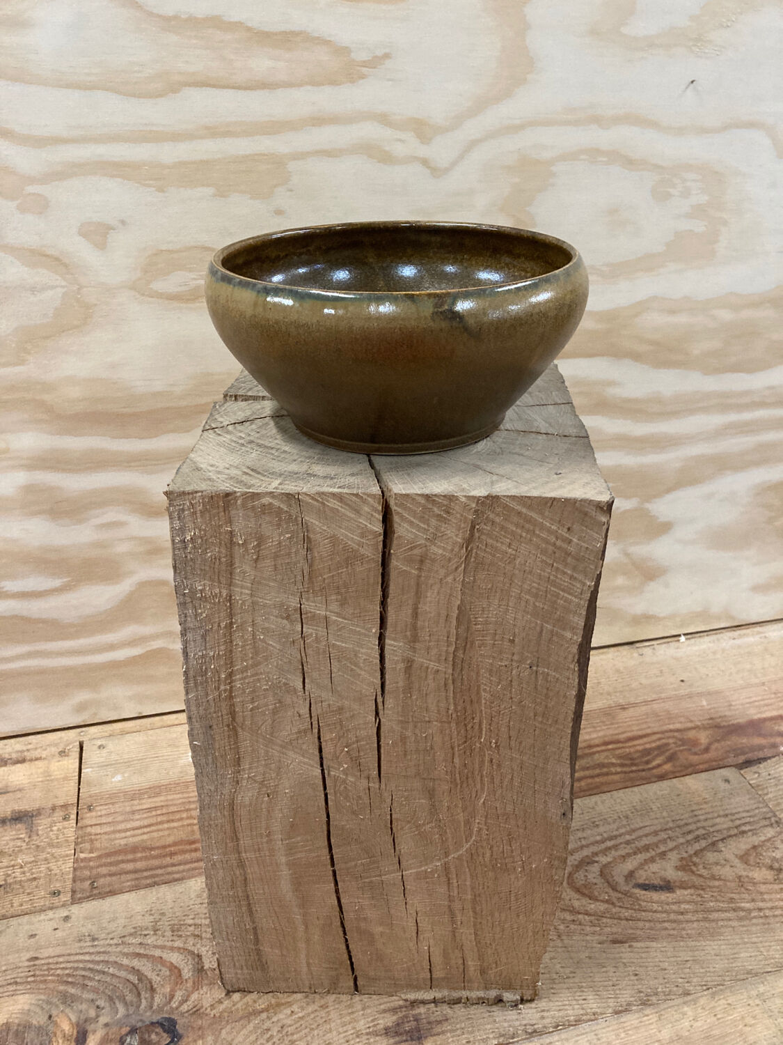 Digoin stoneware salad bowl