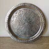 Moroccan brass plate