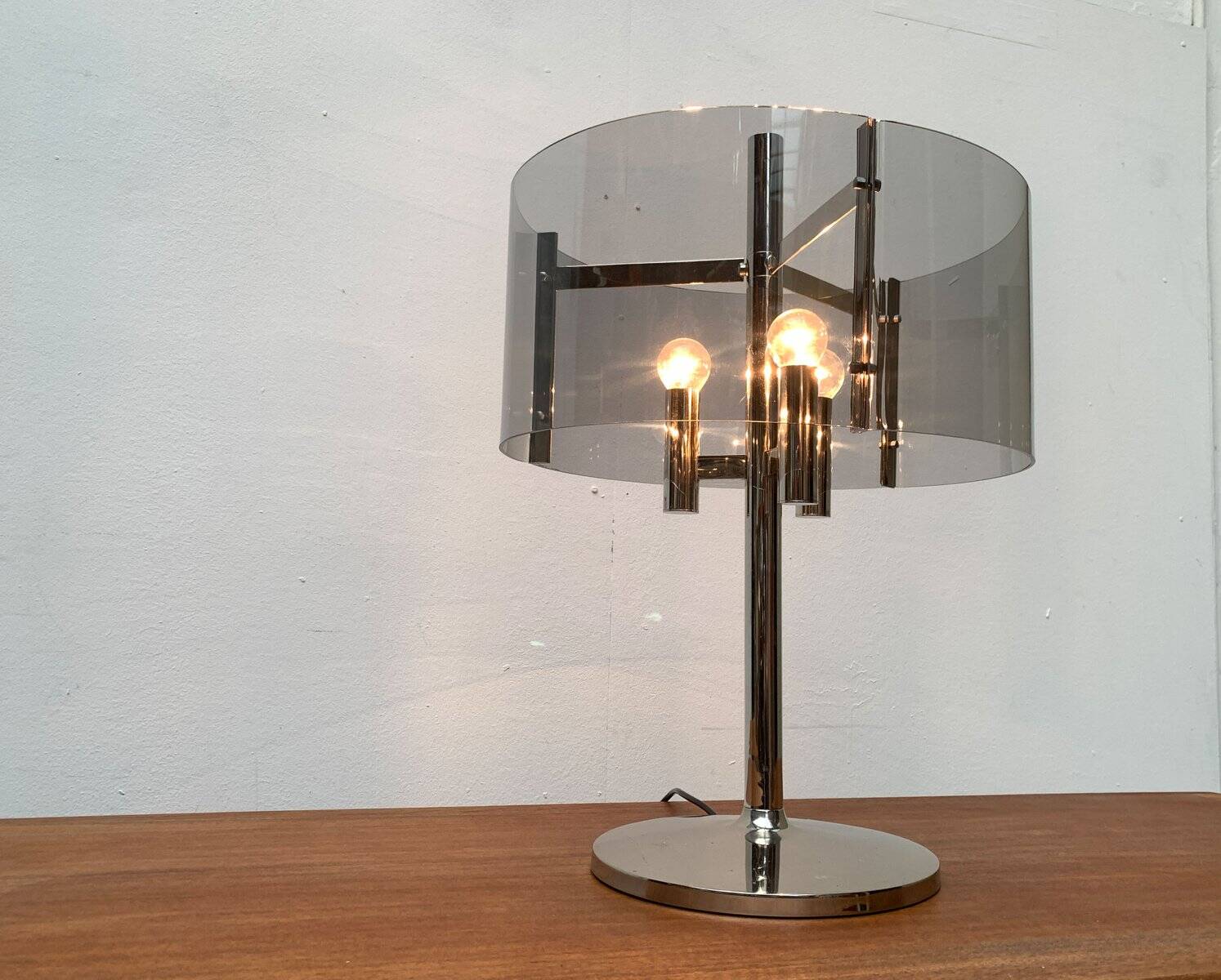 Lampes de table Space Age du milieu du siècle, années 1970, lot de 2