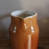 Vintage Glazed Stoneware Carafe by Digoin