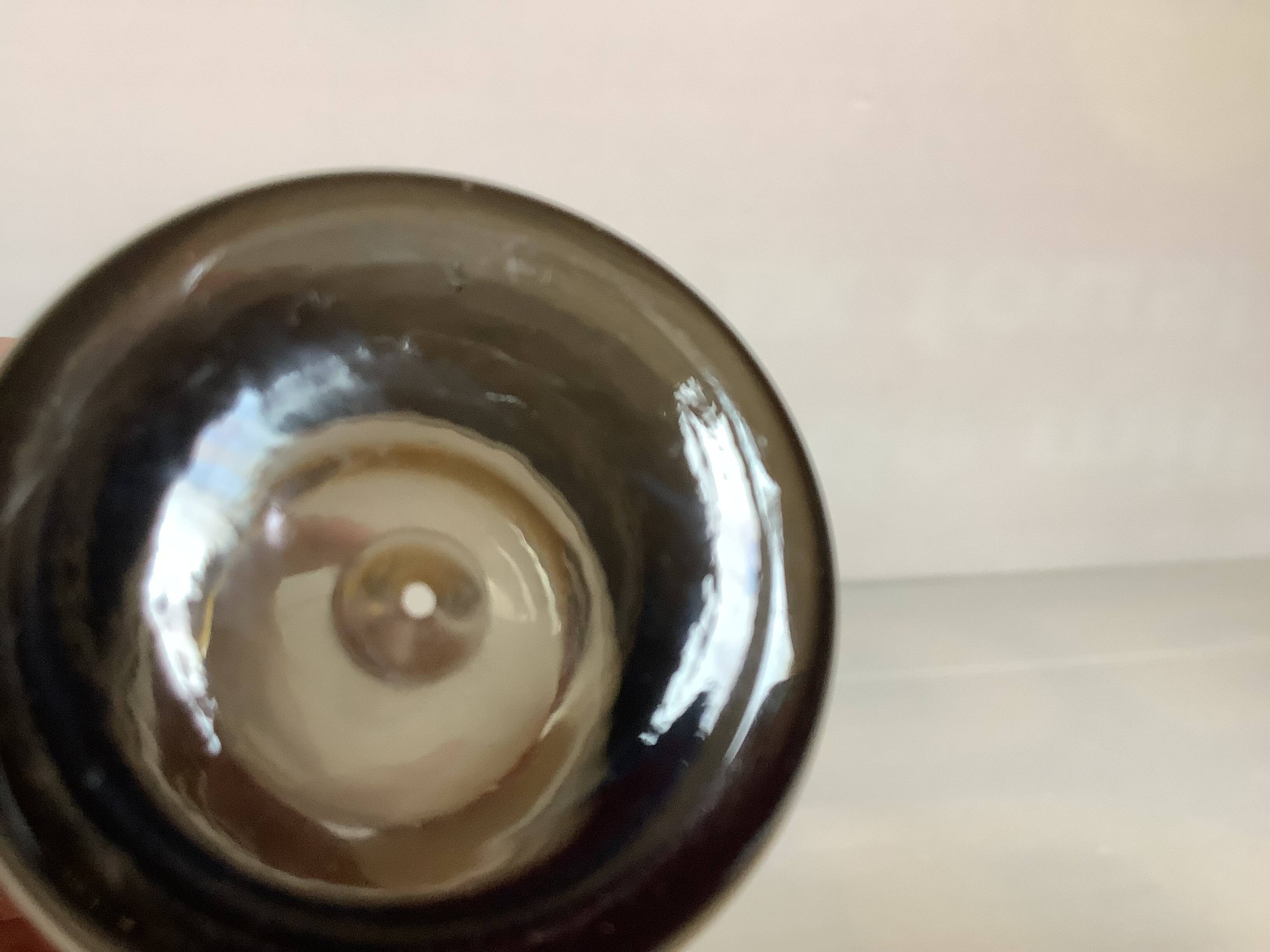 Six Kosta Boda-style bubble vases