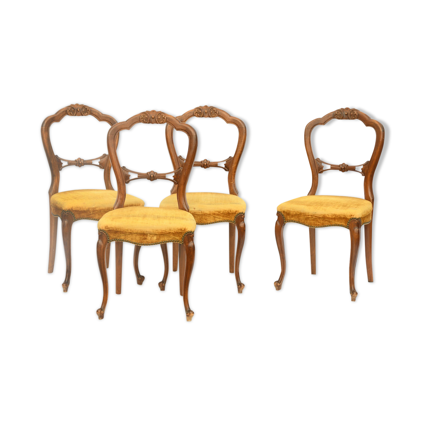 Series of 4 chairs
