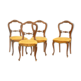 Series of 4 chairs