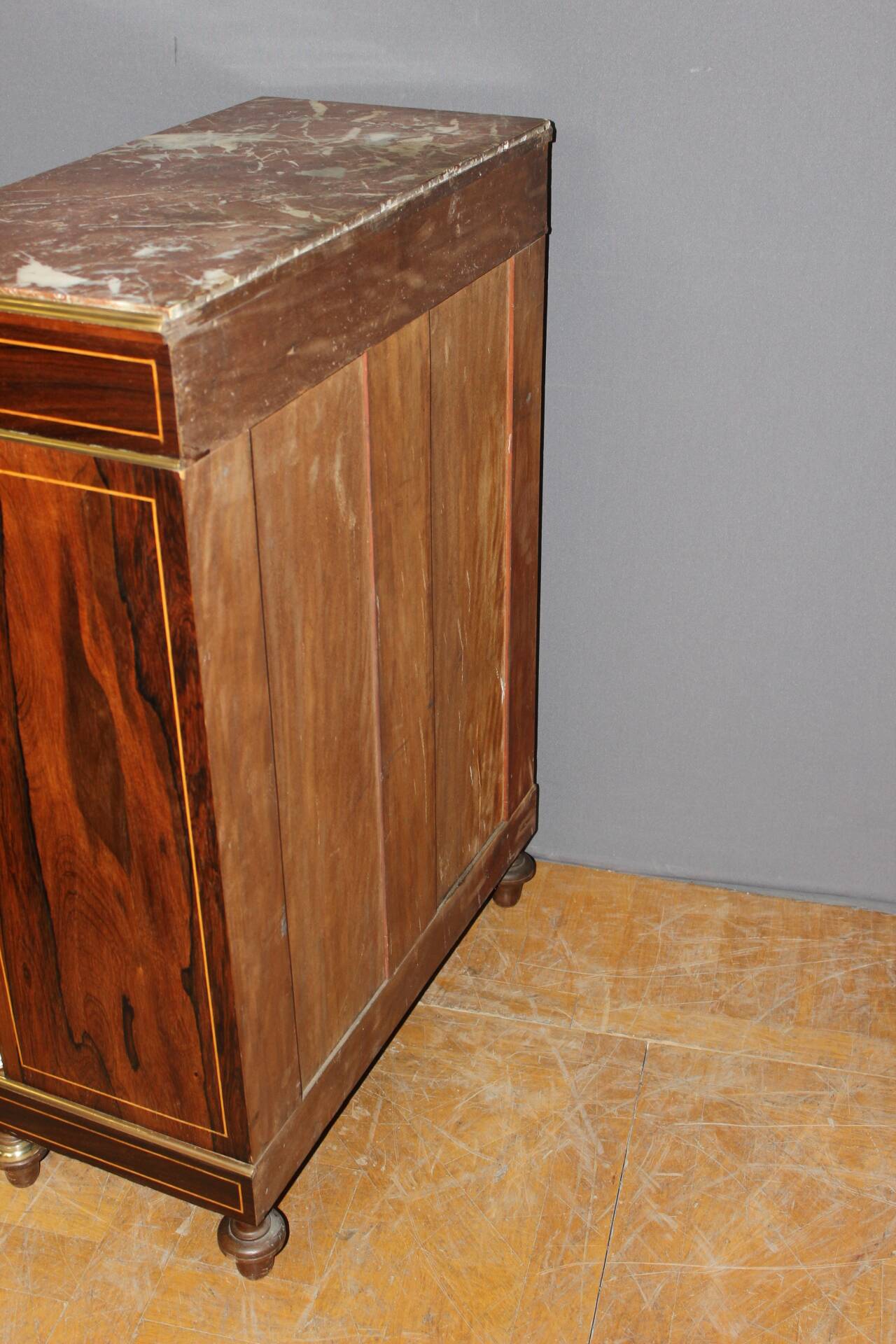 Napoleon III Support Buffet in 19th century marquetry