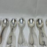 Set of 7 Christofle Albi table spoons