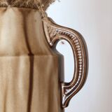 Art Deco slip vase, signed Louis Gueule