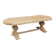 grande table monastère en chêne clair 250 cm de longueur