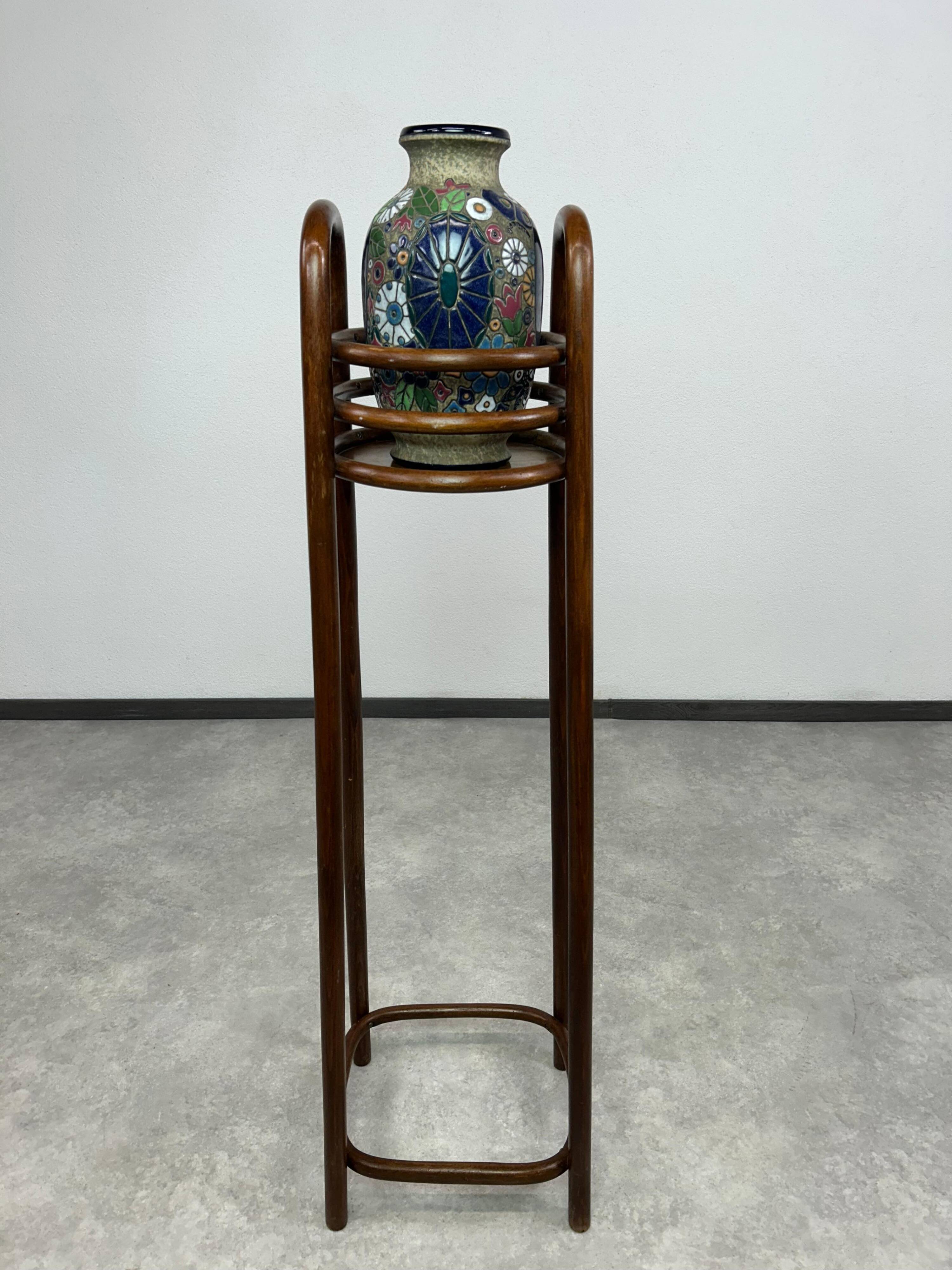 Secession stool no. 1009 attributed to Otto Wagner for J&J Kohn.