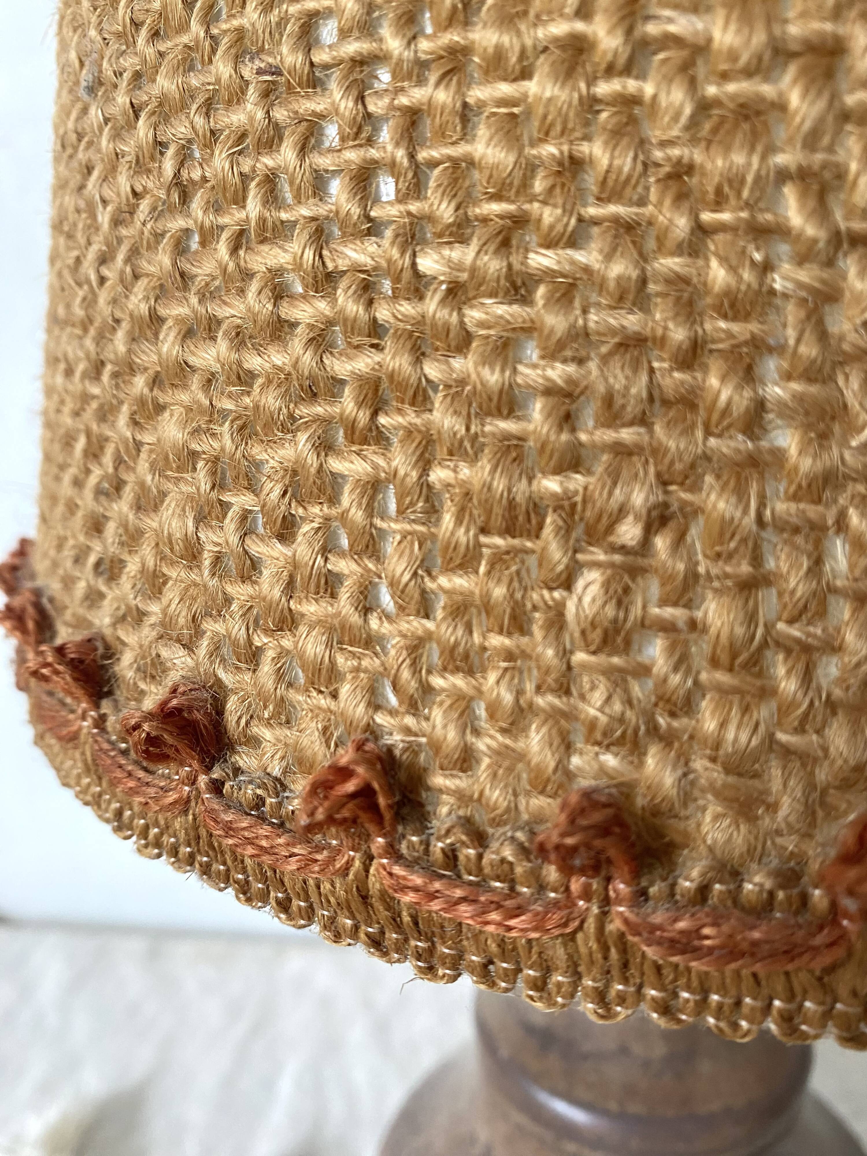 70s stoneware ceramic floor lamp, 42 cm