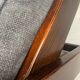 Pair of folding armchairs
