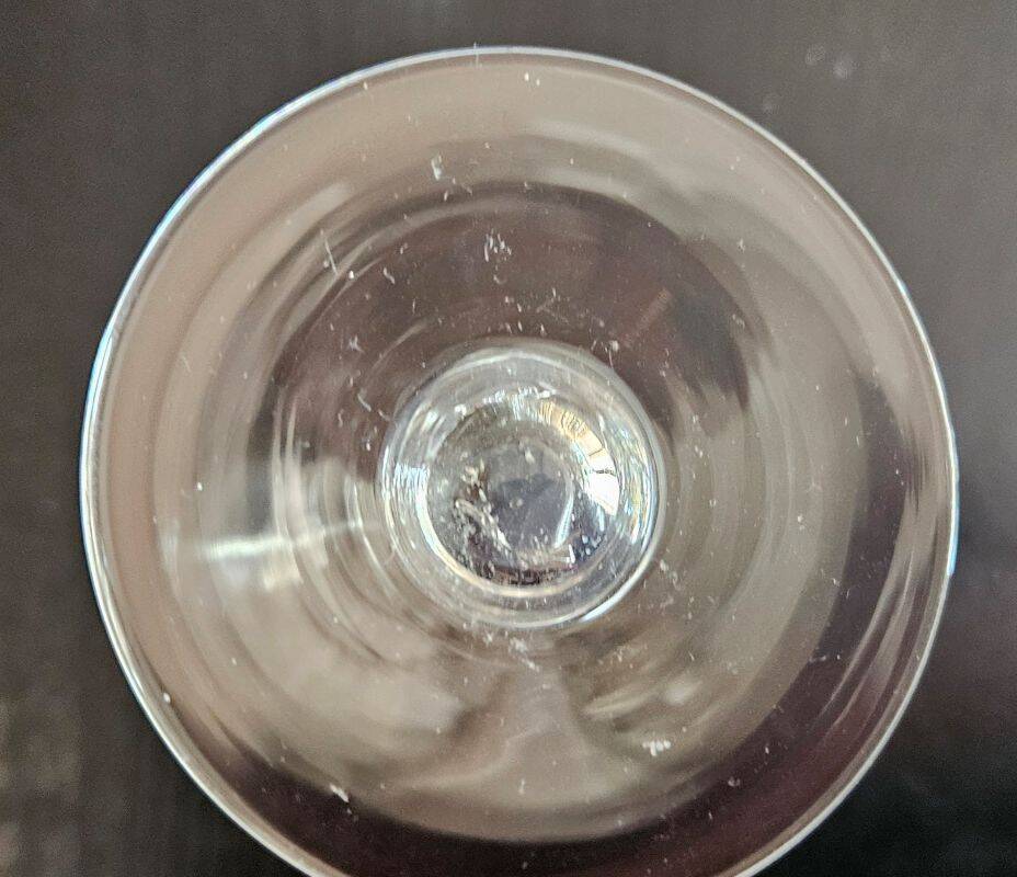 Set of 6 Champagne Coupes with Hollow Base