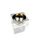 Space age clear lucite ashtray, Italy 1970s