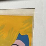 Lithograph entitled "Fra serena on rebecca et helena" by Erik Rasmussen