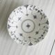 Small Myott porcelain salad bowl, blue floral decoration