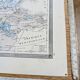 North America, old map, printed in 1852.