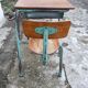Old monobloc children's desk