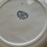 Antique earthenware serving dishes from Salins - Terre de fer