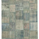 Handmade turkish overdyed 175 cm x 242 cm