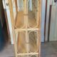 Rattan bookcase