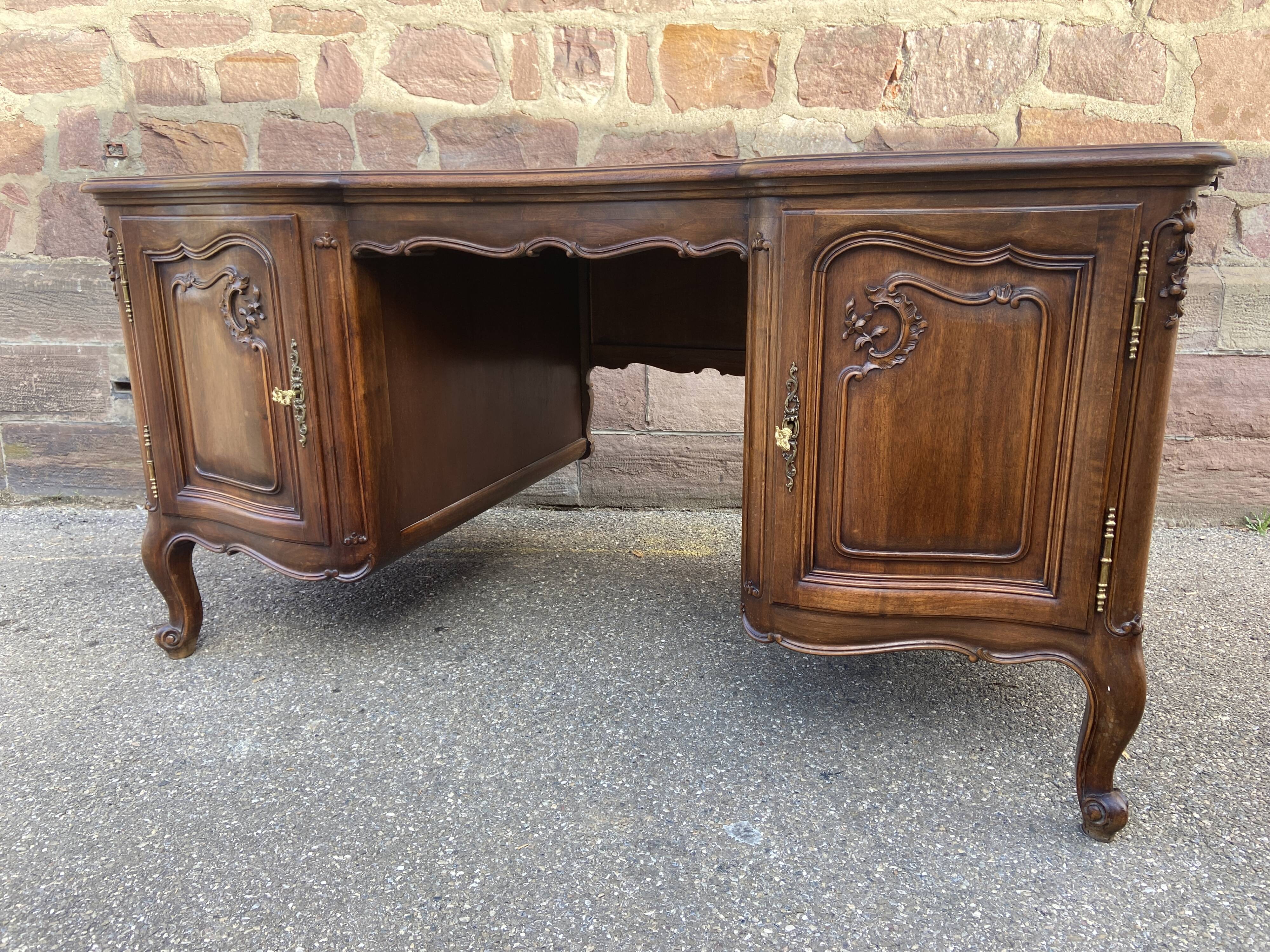 Huge walnut notary office