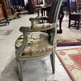 Louis XVI period armchair stamped
