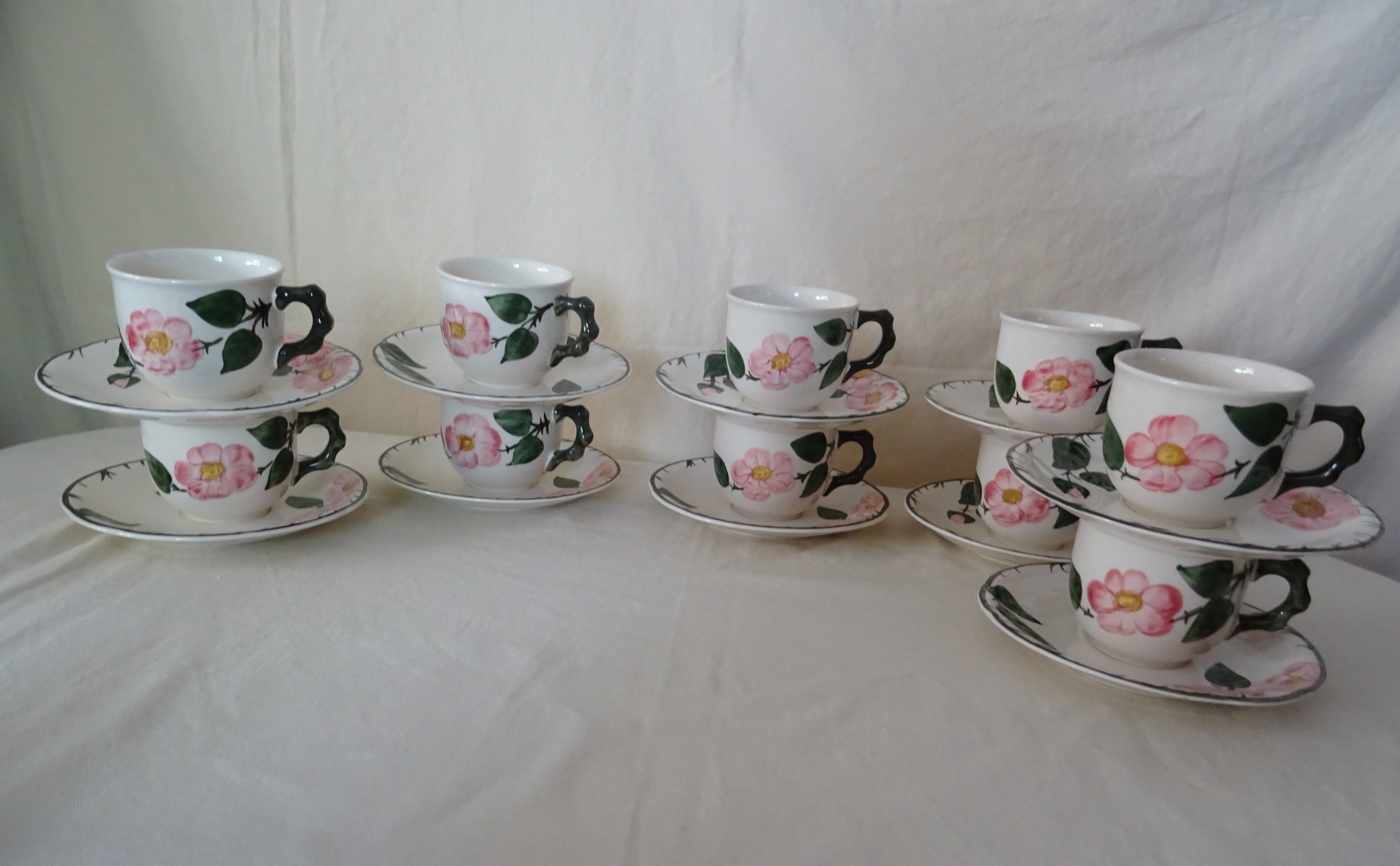 Coffee service Wild rose Villeroy & Boch flowers