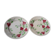 2 dessert plates in Jules Old - Co Terre de iron model Bordeaux diam 20.5 cm
